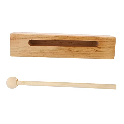 Beaupretty 1 Stück Percussion Instrument Holzrhythmusblock Musikalisches Lehrspielzeug für Kreative Entwicklung und Konzentration für Musikinteresse und Stimmwahrnehmung Beaupretty 1 Stück Percussion Instrument Holzrhythmusblock Musikalisches Lehrspielzeug für Kreative Entwicklung und Konzentration für Musikinteresse und Stimmwahrnehmung von Beaupretty