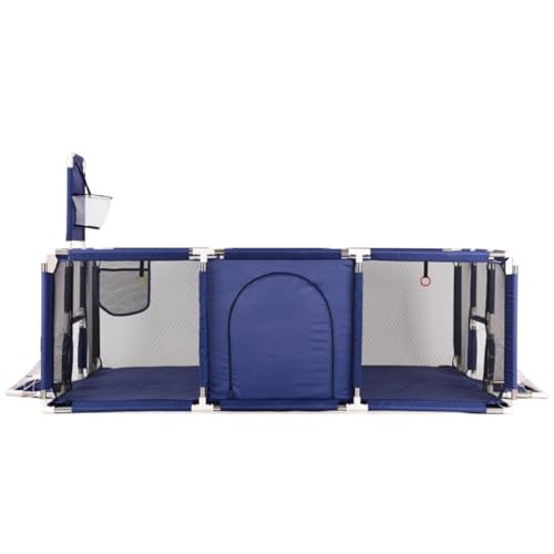 Beaupretty 1 Stück Spiel Zaun Spielplatz Sicherheitsgeländer Blau mit Basketball und Fußballnetz Kompakter Spielbereich für Kreative Beaupretty 1 Stück Spiel Zaun Spielplatz Sicherheitsgeländer Blau mit Basketball und Fußballnetz Kompakter Spielbereich für Kreative von Beaupretty