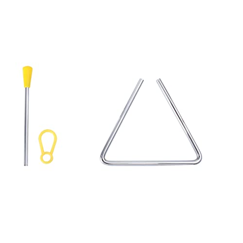 Beaupretty 1 Stück Triangel Perkussionsinstrument für Kindergarten Musikspielzeug zur Frühen von und Rhythmus für Jungen und Mädchen von Beaupretty