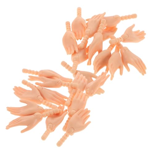 Beaupretty 10 Paare Gelenkhände für Puppen Realistische Handgelenke für DIY Projekte für Puppenbauer und Bastelenthusiasten Lebendige Gesten für Mehr Realismus von Beaupretty
