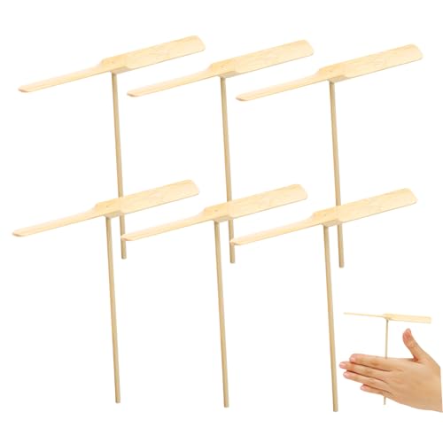 Beaupretty 10 Stck. Teiliges Holz Fliegendes Drachenfliegen Handbetriebenes Propeller für Glatte Oberfläche Leicht und Tragbar für Outdoor Spiele und Geburtstagsgeschenke Beaupretty 10 Stck. Teiliges Holz Fliegendes Drachenfliegen Handbetriebenes Propeller für Glatte Oberfläche Leicht und Tragbar für Outdoor Spiele und Geburtstagsgeschenke von Beaupretty