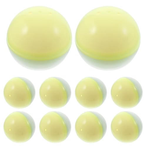 Beaupretty 10 Stück Befüllbare Plastikkugeln mit Transparente Party Geschenkboxen für Ostern Hochzeiten und Geburtstagsfeiern für Süßigkeiten und Dekorationen Farbe Farbe von Beaupretty