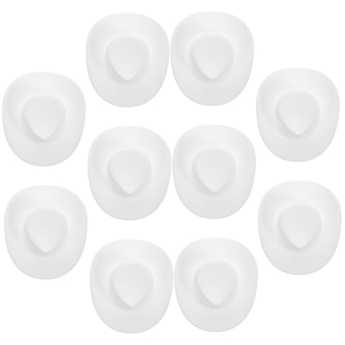 Beaupretty 10 Stück Mini Cowboy Hüte aus Leichtem Kunststoff Stabile Mini Hüte für Puppendeko DIY Basteln und Party Niedliche Accessoires für Puppen und Kreative Kostüme Beaupretty 10 Stück Mini Cowboy Hüte aus Leichtem Kunststoff Stabile Mini Hüte für Puppendeko DIY Basteln und Party Niedliche Accessoires für Puppen und Kreative Kostüme von Beaupretty