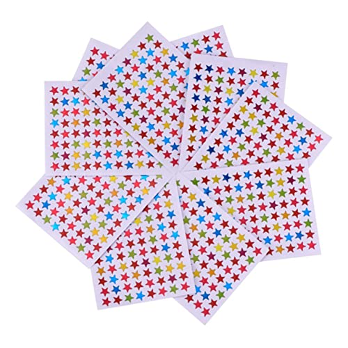 Beaupretty 10 Stück Mini Farbige Stern Aufkleber Belohnungssticker für Lehrer Selbstklebende Etiketten für Kindergarten und Motivation für Erfolgstracking und DIY Projekte Beaupretty 10 Stück Mini Farbige Stern Aufkleber Belohnungssticker für Lehrer Selbstklebende Etiketten für Kindergarten und Motivation für Erfolgstracking und DIY Projekte von Beaupretty
