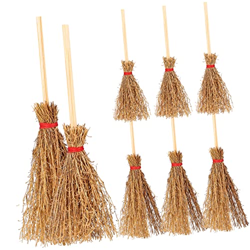 Beaupretty 10 Stück Miniatur Besen Handgefertigte Tiny Brooms für Puppenhaus Hexen Dekoration Halloween Requisiten Bastelbedarf und Miniatur Sammlerstücke Beaupretty 10 Stück Miniatur Besen Handgefertigte Tiny Brooms für Puppenhaus Hexen Dekoration Halloween Requisiten Bastelbedarf und Miniatur Sammlerstücke von Beaupretty