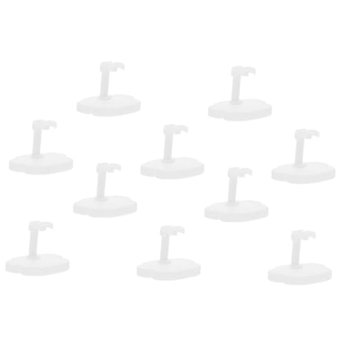 Beaupretty 10 Stück Puppenständer Höhe Stabile Puppenhalter für Sammler und Bastler Transparenter Langlebiger Puppenständer zur Sicheren Präsentation und Aufbewahrung von Puppen und Figuren von Beaupretty