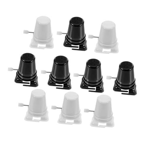 Beaupretty 10 Stück Teiliges Aufziehspielzeug Robuste Mechanismen für DIY Bastelprojekte Kleine Ersatzbewegungen Transparentes Design zum Reparieren und Gestalten von Clay Toys von Beaupretty