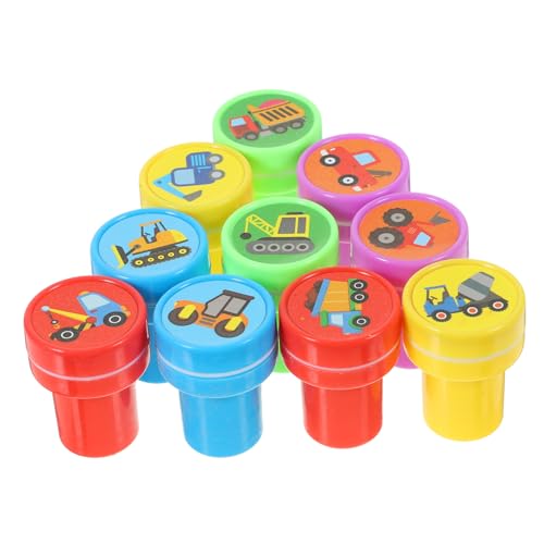 Beaupretty 10 Stück Teiliges Baufahrzeuge Stempel für Interaktive und Kreative Spielzeuge für Geburtstagsfeiern Bastelprojekte und Lernzwecke Beaupretty 10 Stück Teiliges Baufahrzeuge Stempel für Interaktive und Kreative Spielzeuge für Geburtstagsfeiern Bastelprojekte und Lernzwecke von Beaupretty