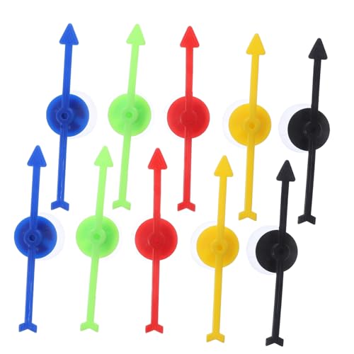Beaupretty 10 Stück Teiliges Bunte Kunststoff Pfeilspitzen für Spieltisch Drehräder Leicht und Vielseitig für Brettspiele Unterricht und Partyaktivitäten Farbenfrohe Zeiger für DIY Spielspaß Beaupretty 10 Stück Teiliges Bunte Kunststoff Pfeilspitzen für Spieltisch Drehräder Leicht und Vielseitig für Brettspiele Unterricht und Partyaktivitäten Farbenfrohe Zeiger für DIY Spielspaß von Beaupretty