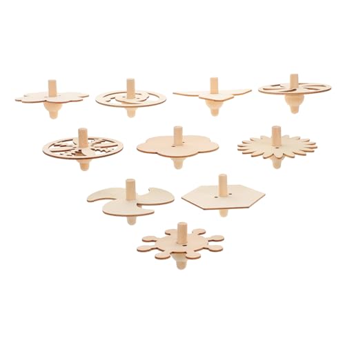 Beaupretty 10 Stück Teiliges DIY Holzkreisel Bastelset für Unbemalte Handgefertigte Holzspielzeuge Kreative Malspiralen für Kindergarten Partygeschenke Fördert Feinmotorik und Fantasie Beaupretty 10 Stück Teiliges DIY Holzkreisel Bastelset für Unbemalte Handgefertigte Holzspielzeuge Kreative Malspiralen für Kindergarten Partygeschenke Fördert Feinmotorik und Fantasie von Beaupretty