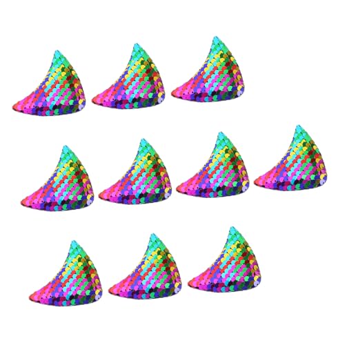 Beaupretty 10 Stück Teiliges DIY Katzenohren mit Beidseitigen Pailletten Farbwechselnde Haarclip und Haarreif Deko Handgefertigte Accessoires für Haarschmuck und Kreative Kopfbedeckungen von Beaupretty