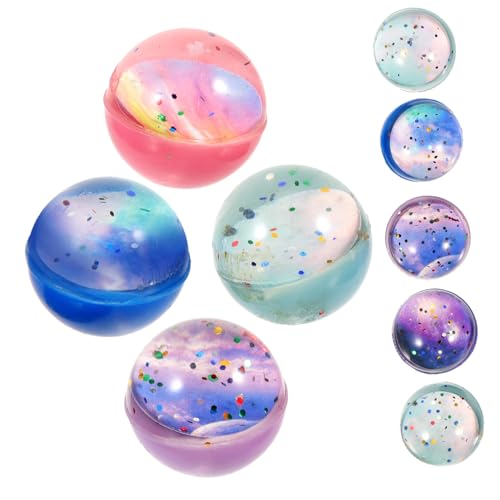 Beaupretty 10 Stück Teiliges Elastische Stern Bounce Bälle für Stressreduzierende Leichte und Farbenfrohe Spielbälle für Sensorisches Spiel Vorschule und Freizeitspaß Zufällige Farbe von Beaupretty