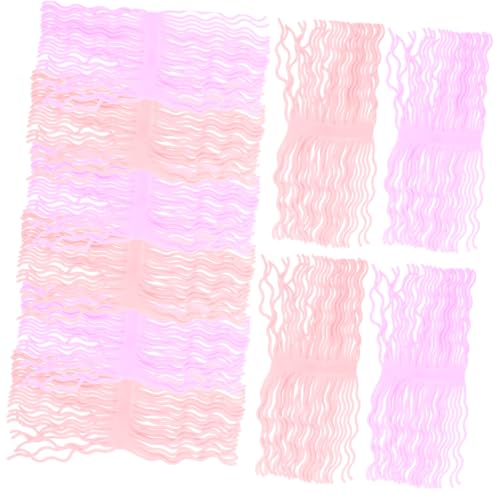 Beaupretty 10 Stück Teiliges Elastisches Nudel stressspielzeug aus Hochwertigem Tpr Material Strapazierfähig und Reißfest mit Unebener Oberfläche zur Taktilen Stimulation in Modischen Rosa von Beaupretty