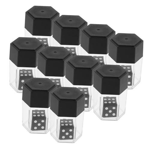 Beaupretty 10 Stück Teiliges Explodierende Würfel Zaubertrickspielzeug für Bühne Interaktive Gimmick Dice für mit Tragbarem Design und Kreativem Streichspaß bei Partys und Auftritten von Beaupretty