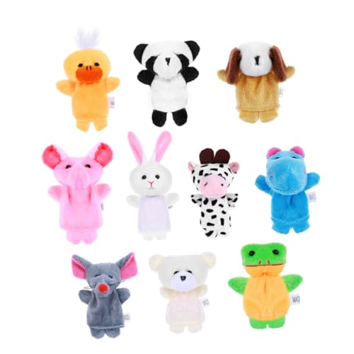 Beaupretty 10 Stück Teiliges Fingerpuppen aus Plüsch mit Niedlichen Tiermotiven für Kindergeburtstag Rollenspiele und Eltern Junge Mädchen Interaktion für Junge Mädchen und Vielseitig für Beaupretty 10 Stück Teiliges Fingerpuppen aus Plüsch mit Niedlichen Tiermotiven für Kindergeburtstag Rollenspiele und Eltern Junge Mädchen Interaktion für Junge Mädchen und Vielseitig für von Beaupretty