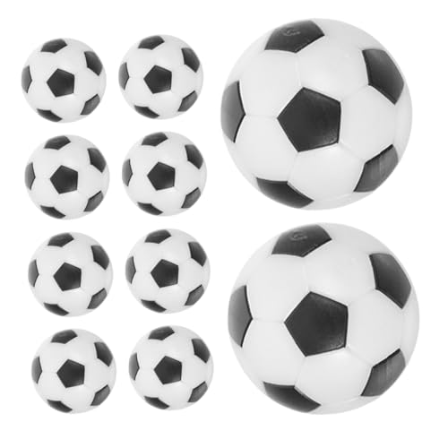 Beaupretty 10 Stück Teiliges Foosball Ersatzball Robuste Mini Tischfußball Bälle aus Kunststoff Präzise Rollend für Flüssiges Spiel für Kinderpartys Schulveranstaltungen und Freizeiträume von Beaupretty