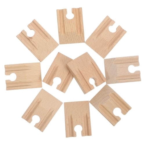 Beaupretty 10 Stück Teiliges Holz Eisenbahn Gleis mit Konkaver Vertiefung Robustes Holzmaterial Glatte Oberfläche Vielseitiges Zubehör für Bahnstrecken Fördert Kreatives Spiel und Motorische Beaupretty 10 Stück Teiliges Holz Eisenbahn Gleis mit Konkaver Vertiefung Robustes Holzmaterial Glatte Oberfläche Vielseitiges Zubehör für Bahnstrecken Fördert Kreatives Spiel und Motorische von Beaupretty