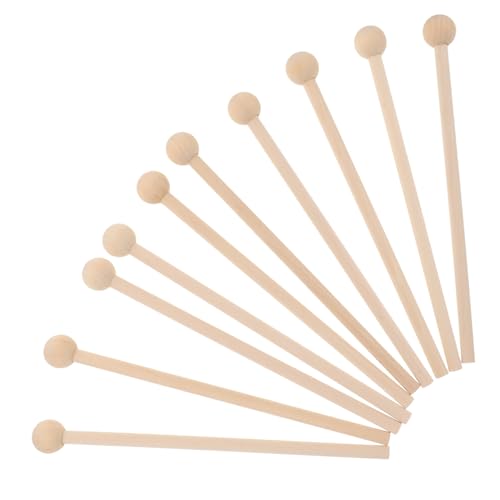 Beaupretty 10 Stück Teiliges Holzschlägel für Percussion Instrumente Rhythmusstäbe für Glockenspiel Xylophon für DIY Projekte und Kreative Musikanwendungen Beaupretty 10 Stück Teiliges Holzschlägel für Percussion Instrumente Rhythmusstäbe für Glockenspiel Xylophon für DIY Projekte und Kreative Musikanwendungen von Beaupretty