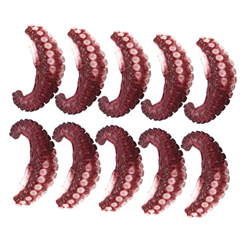 Beaupretty 10 Stück Teiliges Künstliches Dekorationsset aus Hochwertigem Realistische und Farbe Detailgetreue Nachbildung für Fotorequisiten Tischdeko und Food Display Sicher und Langlebig von Beaupretty
