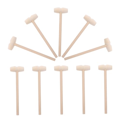 Beaupretty 10 Stück Teiliges Mini Holzhammer Sicherer Kleiner Holzklöppel Glatte Oberfläche Leicht und Kompakt Fördert Fingerfertigkeit und Hand Auge Koordination als Spielzeughammer Beaupretty 10 Stück Teiliges Mini Holzhammer Sicherer Kleiner Holzklöppel Glatte Oberfläche Leicht und Kompakt Fördert Fingerfertigkeit und Hand Auge Koordination als Spielzeughammer von Beaupretty