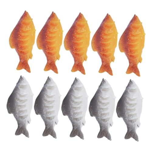 Beaupretty 10 Stück Teiliges Mini Koi Fisch Modell Realistisches Detailreiches Künstliches Fisch Ornament für Aquarium Puppenhaus DIY Dekoration Grauweiß und Orange Rot für Spiel und Deko Beaupretty 10 Stück Teiliges Mini Koi Fisch Modell Realistisches Detailreiches Künstliches Fisch Ornament für Aquarium Puppenhaus DIY Dekoration Grauweiß und Orange Rot für Spiel und Deko von Beaupretty