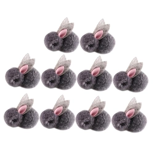 Beaupretty 10 Stück Teiliges Mini Plüschkaninchen Deko DIY Accessoire für Haarschmuck Kleidung und Taschen für Bastelprojekte und Beaupretty 10 Stück Teiliges Mini Plüschkaninchen Deko DIY Accessoire für Haarschmuck Kleidung und Taschen für Bastelprojekte und von Beaupretty