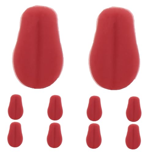 Beaupretty 10 Stück Teiliges Mini Puppenzungen Zubehör Realistische Kleine Hund und Katzenzungen Handliche DIY Bastelaccessoires für Puppen und Plüschtiere Einfach Anzubringen Detailgetreu von Beaupretty
