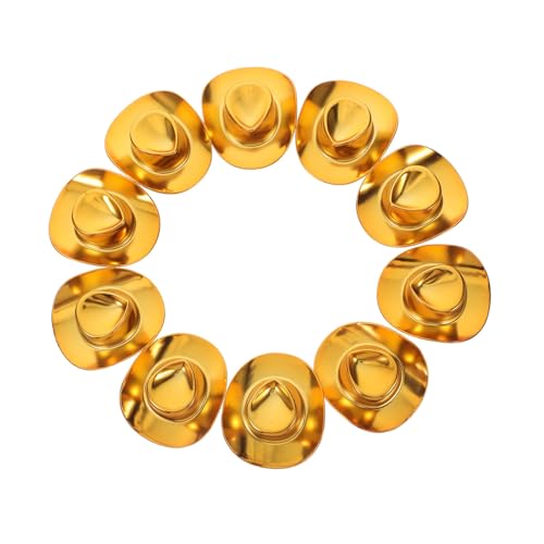 Beaupretty 10 Stück Teiliges Miniatur Cowboy Hüte mit Glitzereffekt Kleine Western Hüte für Puppenhaus Dekoration und DIY Bastelprojekte Trendige Puppenaccessoires für Kreative Gestaltung Beaupretty 10 Stück Teiliges Miniatur Cowboy Hüte mit Glitzereffekt Kleine Western Hüte für Puppenhaus Dekoration und DIY Bastelprojekte Trendige Puppenaccessoires für Kreative Gestaltung von Beaupretty