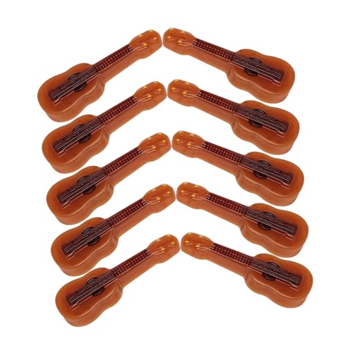 Beaupretty 10 Stück Teiliges Miniatur Gitarrenmodell Kreative Simulierte Mini Gitarren für Puppenhaus Dekoration Realistische Mini Haus Accessoires Robuste Musikinstrument Nachbildung für Beaupretty 10 Stück Teiliges Miniatur Gitarrenmodell Kreative Simulierte Mini Gitarren für Puppenhaus Dekoration Realistische Mini Haus Accessoires Robuste Musikinstrument Nachbildung für von Beaupretty