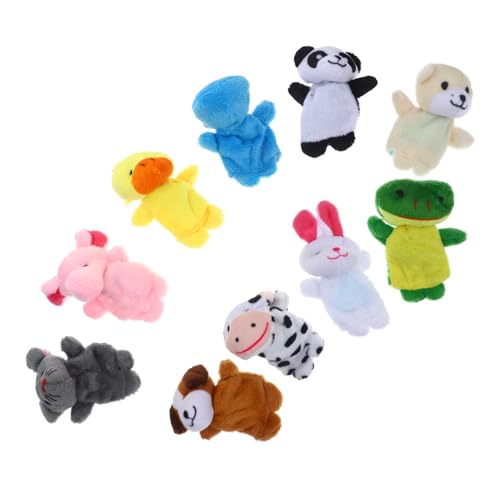 Beaupretty 10 Stück Teiliges Niedliche Fingerpuppen aus Plüsch für Mini Tier Handspielzeug zur Sensorischer Lernfähigkeit und Kreativer Erzählkompetenz Leicht und Tragbar für Unterwegs Beaupretty 10 Stück Teiliges Niedliche Fingerpuppen aus Plüsch für Mini Tier Handspielzeug zur Sensorischer Lernfähigkeit und Kreativer Erzählkompetenz Leicht und Tragbar für Unterwegs von Beaupretty