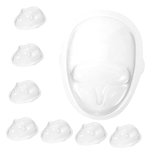 Beaupretty 10 Stück Teiliges PVC Puppenmaske Transparente Bastelmasken für DIY Puppen Halloween und Schutz für Miniaturpuppen und Plüschtiere von Beaupretty