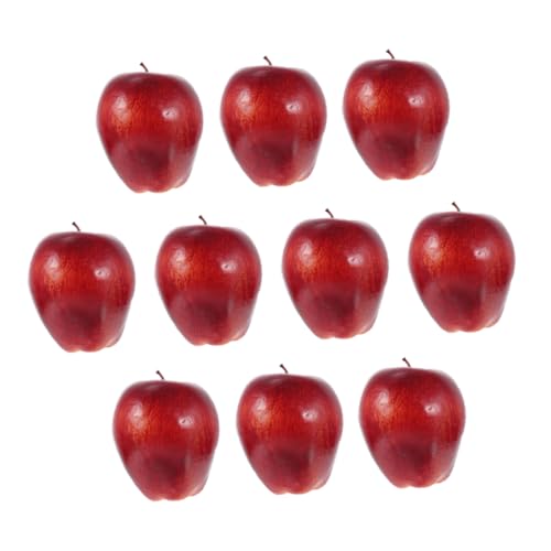 Beaupretty 10 Stück Teiliges Realistische Rote Äpfel Täuschend Echte Dekorationsmodelle für Fotografie und Heimdekoration als Requisiten für Küche und Partys Beaupretty 10 Stück Teiliges Realistische Rote Äpfel Täuschend Echte Dekorationsmodelle für Fotografie und Heimdekoration als Requisiten für Küche und Partys von Beaupretty