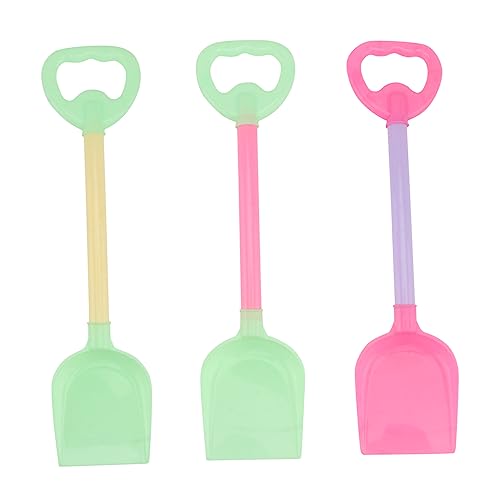 Beaupretty 10 Stück Teiliges Sandspielzeug für Lange Bunte Sandschaufeln aus Sicherem Kunststoff Strand und Sandkastenspielzeug für Jungen und Mädchen Fördert Motorische Zufällige Farbe von Beaupretty