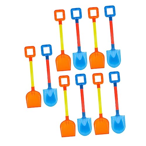 Beaupretty 10 Stück Teiliges Set Sandspielzeug Kunststoffschaufeln für Strand Schnee und Garten Robuste Schaufeln für Kleine Sandburgen und Spielvergnügen Zufällige Farbe Zufällige Farbe von Beaupretty