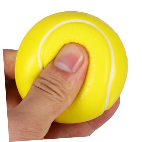 Beaupretty 10 Stück Teiliges Tennis Stressbälle aus Schaumstoff Elastische Mini Squeeze Bälle für Jugendliche Bunte Sichere Stress Spielzeuge für Gruppenspiele und Entspannung von Beaupretty