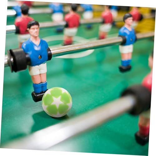 Beaupretty 10 Stück Teiliges Tischkicker Bälle Ersatzkugeln für Tischfußball mit Matter Oberfläche Langlebig und Bruchfest für Indoor Fußball Spielspaß von Beaupretty