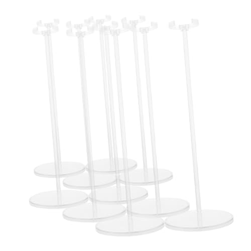 Beaupretty 10 Stück Teiliges Verstellbare Puppenständer Transparent mit Clip Vielseitige Doll Display Halter für Verschiedene Puppengrößen für Sammler Ausstellungen und Zuhause Beaupretty 10 Stück Teiliges Verstellbare Puppenständer Transparent mit Clip Vielseitige Doll Display Halter für Verschiedene Puppengrößen für Sammler Ausstellungen und Zuhause von Beaupretty