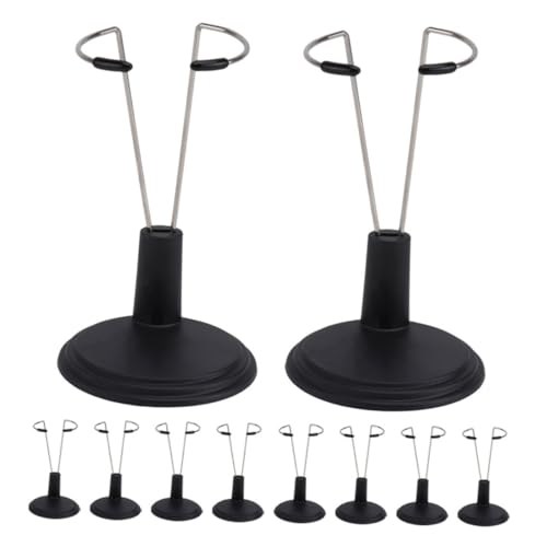 Beaupretty 10 Stück Teiliges Verstellbares Figurenständer Flexibler Puppen Actionfigurhalter Stabiler Display Sockel für Sammler Vielseitig Einsetzbar Leicht und Sicher für Tischdekoration von Beaupretty