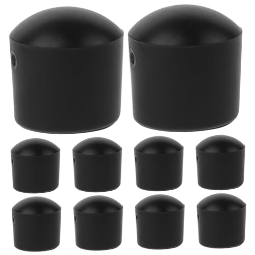 Beaupretty 10 Stück Tischfußball Sicherheits Endkappen für Stangen Schutzabdeckungen für Tischfußballmaschinen Geeignet für Sicheres und Schutz vor Stößen von Beaupretty