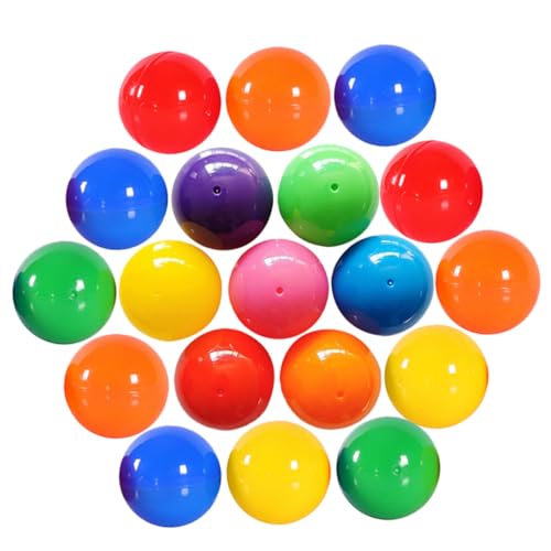 Beaupretty 100 Stück Bunte Tombola Kugeln aus Langlebigem Kunststoff Leichte Lose für Partyspiele Bastel und Dekorationszwecke für Gewinnspiele und Karnevalsaktivitäten von Beaupretty