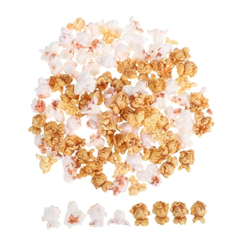 Beaupretty 100 Stück Kunstpopcorn Dekoration Simulation Popcorn für DIY Handwerk Bunte für Partys und von Beaupretty
