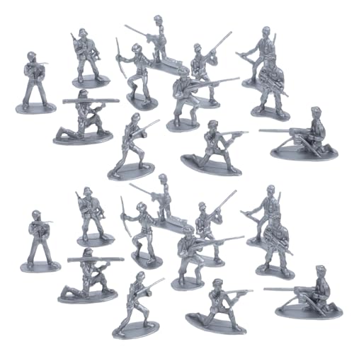 Beaupretty 100 Stück Mini Soldaten Figuren aus Robustem Realistische Militärmodelle für Sandtisch Dekoration Wetterfest Detailgetreu für Sammlungen Beaupretty 100 Stück Mini Soldaten Figuren aus Robustem Realistische Militärmodelle für Sandtisch Dekoration Wetterfest Detailgetreu für Sammlungen von Beaupretty