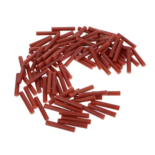 Beaupretty 100 Stück Miniatur Holzstapel Modell Realistische Künstliche Feuerholz Dekoration für Puppenhaus Landschaft Sicherer Holzstäbe für Psychologische Sandspiel und Diorama Zubehör von Beaupretty