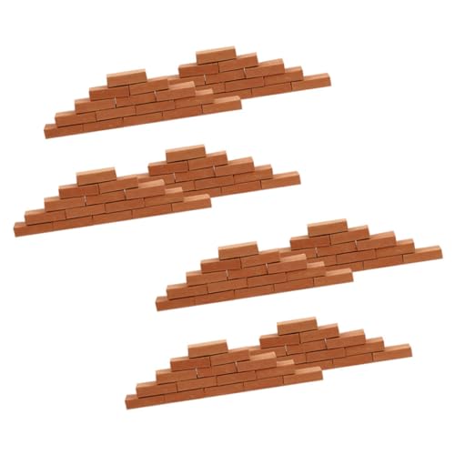 Beaupretty 100 Stück Miniatur Ziegelsteine DIY Modellbau für Sandkasten Puppenhäuser und Kreative Szenen für Modellbauer Beaupretty 100 Stück Miniatur Ziegelsteine DIY Modellbau für Sandkasten Puppenhäuser und Kreative Szenen für Modellbauer von Beaupretty