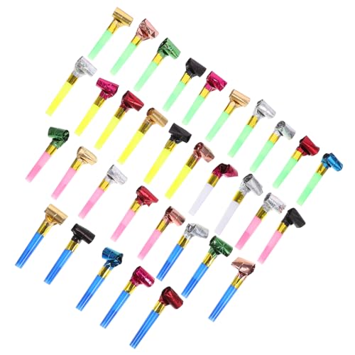 Beaupretty 100 Stück Party Bläser für für Geburtstagsfeiern Sportveranstaltungen und Feste Bunte Tröten für Spaß und von Beaupretty