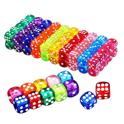 Beaupretty 100 Stück Teiliges Bunte Acrylwürfel Kleine Spielwürfel für Unterricht Brettspiele Party Langlebig Transparent mit Aufbewahrungsbox Vielseitig Einsetzbar Beaupretty 100 Stück Teiliges Bunte Acrylwürfel Kleine Spielwürfel für Unterricht Brettspiele Party Langlebig Transparent mit Aufbewahrungsbox Vielseitig Einsetzbar von Beaupretty