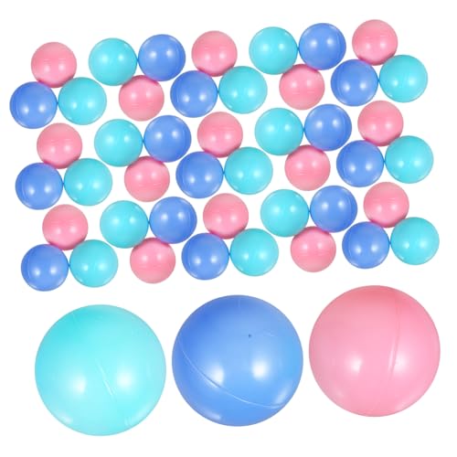 Beaupretty 100 Stück Teiliges Bunte Pe Bälle für Spielpool Weiche Ocean Balls Sicher und Spaßig für Kleinkinder für Indoor und Outdoor Spielspaß von Beaupretty