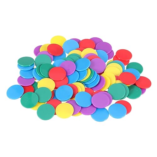 Beaupretty 100 Stück Teiliges Bunte Spielchips aus Acryl Runde Zählchips für Bingo Mathe Lernspiele und Spielzubehör Farbige Punkte für Kindergarten Schule Zuhause und Party Beaupretty 100 Stück Teiliges Bunte Spielchips aus Acryl Runde Zählchips für Bingo Mathe Lernspiele und Spielzubehör Farbige Punkte für Kindergarten Schule Zuhause und Party von Beaupretty