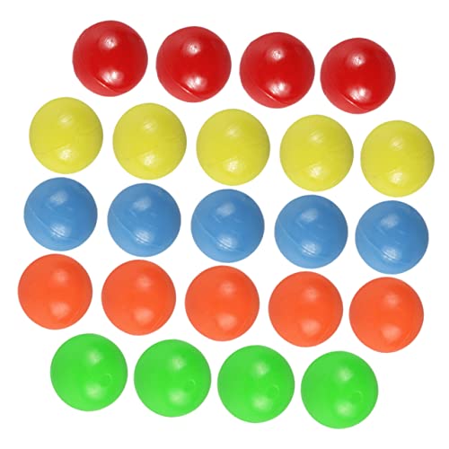 Beaupretty 100 Stück Teiliges Kleine Bunte Zählkugeln aus Robustem Material für Durchmesser Farbige Lernbälle Farberkennung Wahrscheinlichkeitsverständnis und Hand Auge Koordination für von Beaupretty