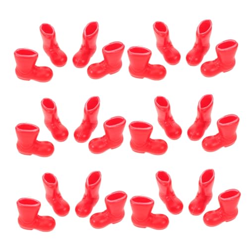 Beaupretty 100 Stück Teiliges Mini Weihnachtsstiefel Rot Santa Claus Puppenschuhe für DIY Weihnachtsdeko Puppenhaus Ornamente Handgefertigte Kleine Weihnachtsmann Stiefel für Tischdekoration Beaupretty 100 Stück Teiliges Mini Weihnachtsstiefel Rot Santa Claus Puppenschuhe für DIY Weihnachtsdeko Puppenhaus Ornamente Handgefertigte Kleine Weihnachtsmann Stiefel für Tischdekoration von Beaupretty